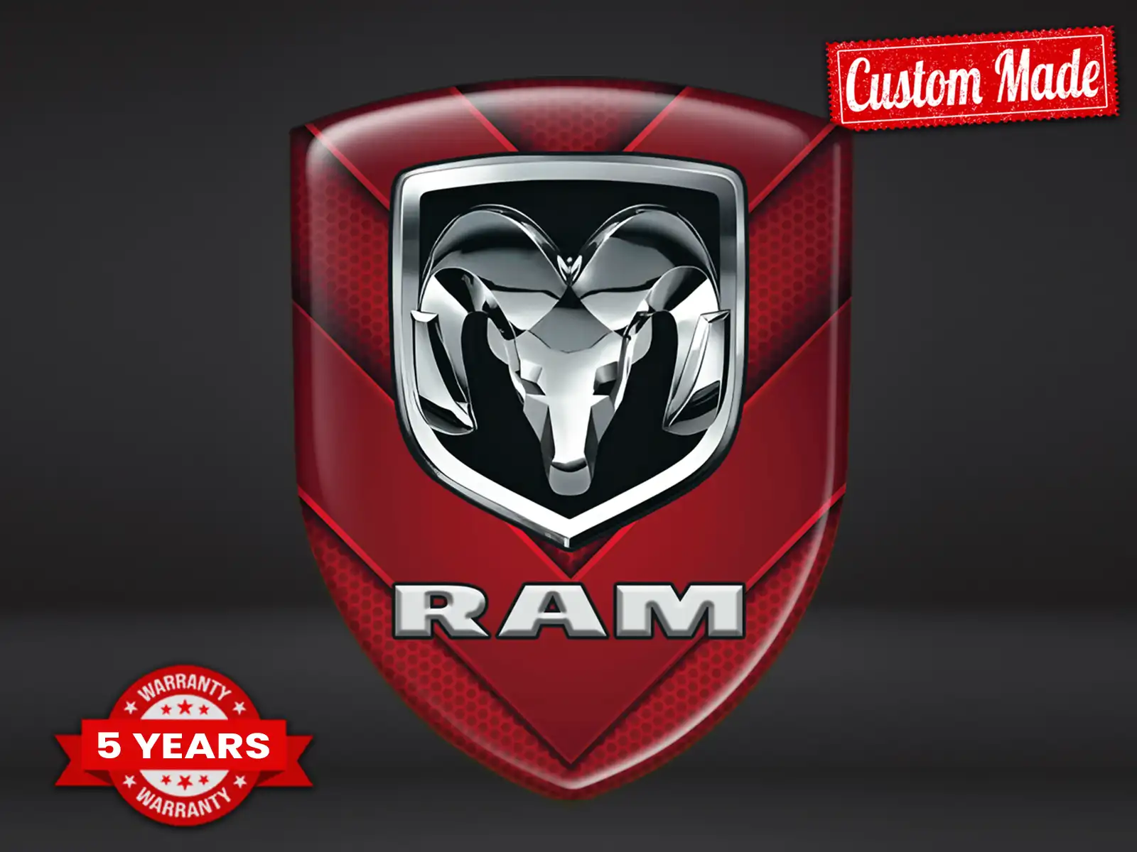 Dodge Pegatinas Negocio Personalizadas Limitadas Personalizable